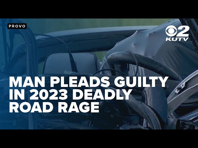 Man pleads guilty in deadly Utah County road rage crash from 2023