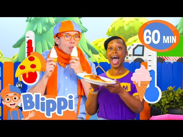 Play Hot or Cold with Blippi and Meekah! | Blippi's Playdate 60 min Special!