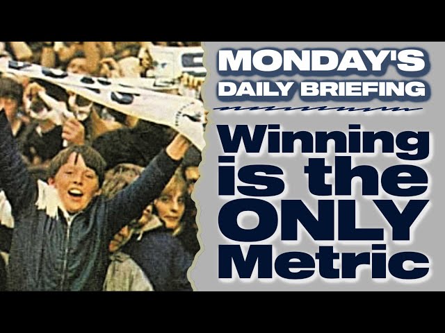 Winning Is The Only Metric