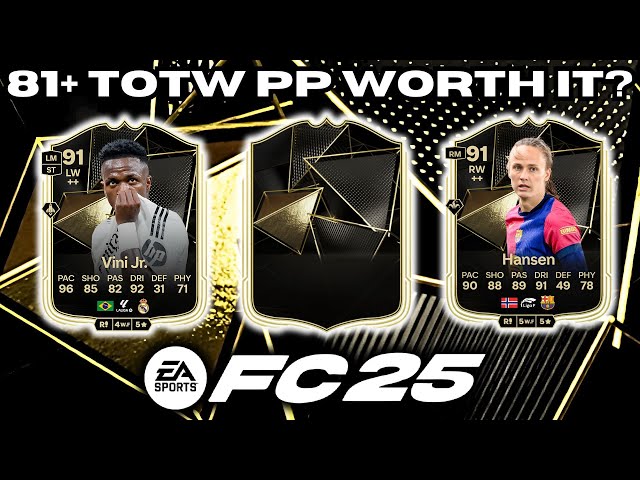 Are The 81+ TOTW PP's Worth It In EA Sports FC 25 Ultimate Team?