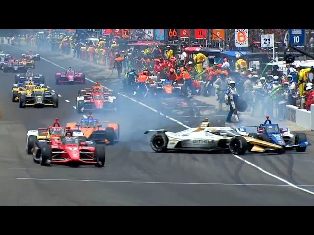 Pit Stop Crashes And Fails 2023 (reuploaded)