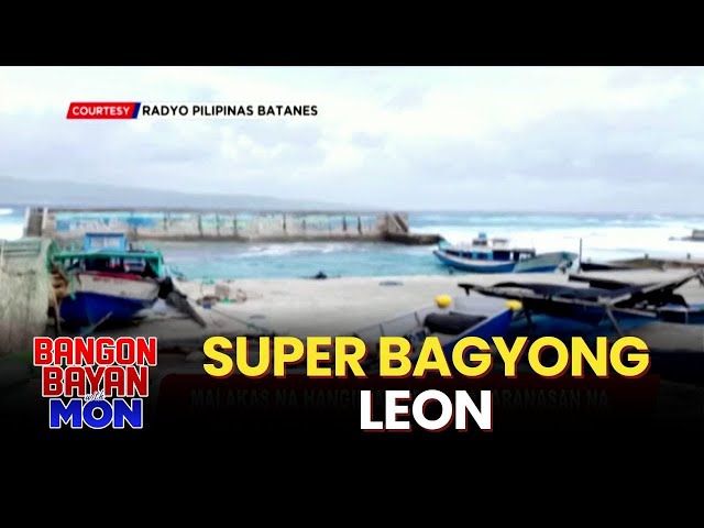 Malakas na hangin at ulan, nararanasan sa Batanes at Cagayan | #BangonBayanWithMon