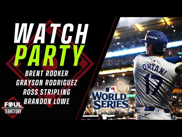 Grayson Rodriguez, Brandon Lowe, Ross Striping & more join World Series Game 5 Watch Party!