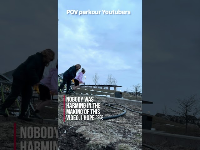 POV Parkour YouTubers