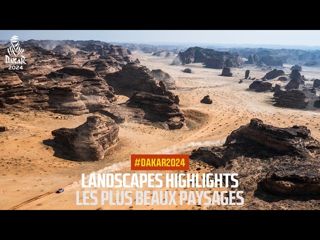 The most beautiful landscapes of Dakar 2024 - #Dakar2024