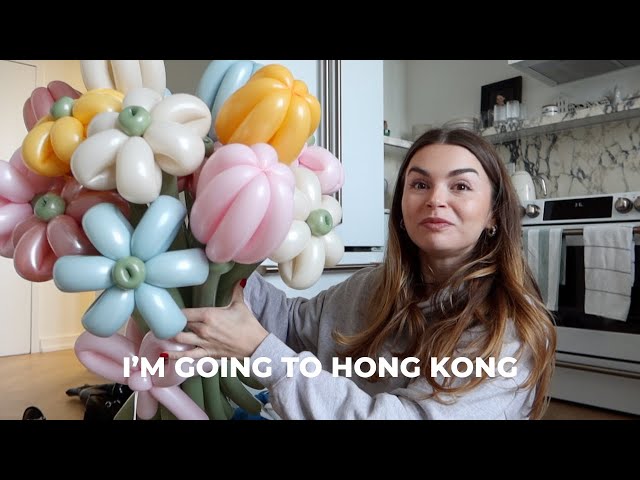 surprise party + packing for hong kong vlog