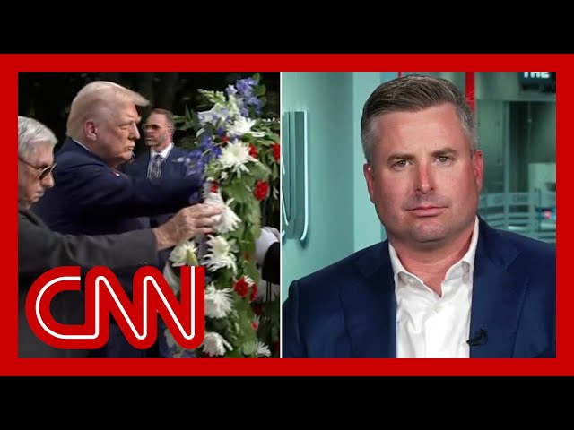 John McCain’s son blasted Trump’s visit to Arlington as a ‘violation’