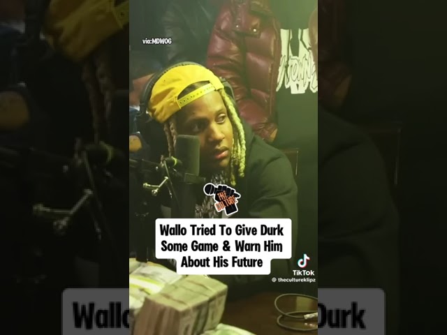 Wallo explains to lil Durk on million dollars worth of game to Change