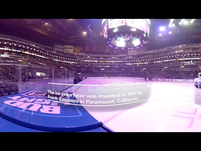 Ride a Zamboni at an L.A. Kings Game in 360