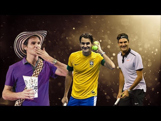 Roger Federer - Top 10 Funny Moments in Exhibition Matches