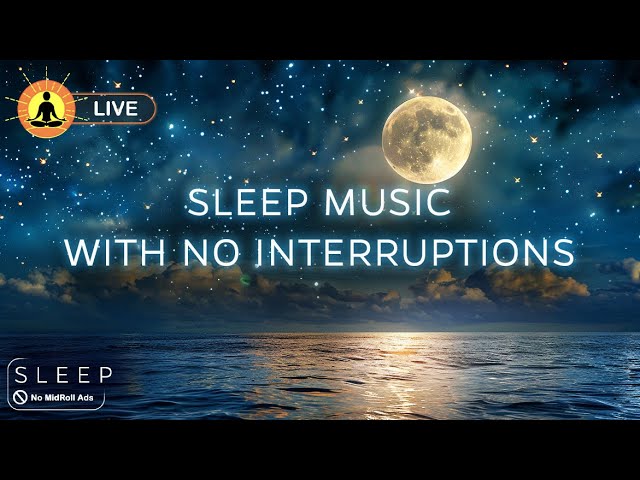 🔴 Deep Sleep Music 528Hz | Miracle Healing Frequency 24/7 | Sleep Meditation Music | Sleeping Deeply