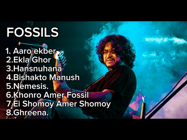 BEST OF FOSSILS SONG BY RUPAM ISLAM 🔥|| TOP 10 BEST BENGALI SONG || ROCKING WORLD