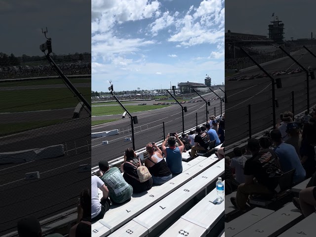 Lap 1 2023 Gallagher GP at Indianapolis Motor Speedway Fan Perspective/Fan View #racing #shorts