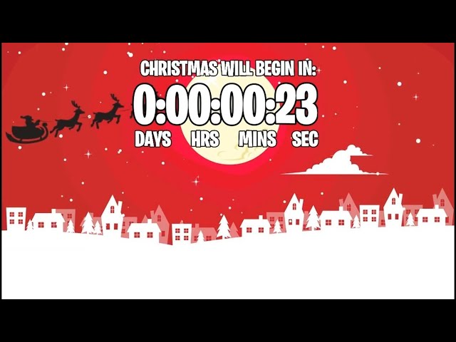 CHRISTMAS 2024 COUNTDOWN LIVE🔴 24/7 & How Long Till Christmas 2024