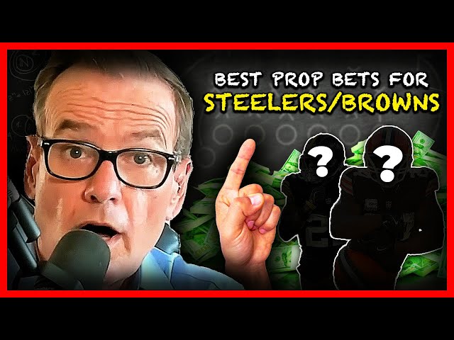 The Prop Betting Guru's FAVORITE Bets Tonight! | John Hansen's NFL Picks for TNF Steelers vs Browns