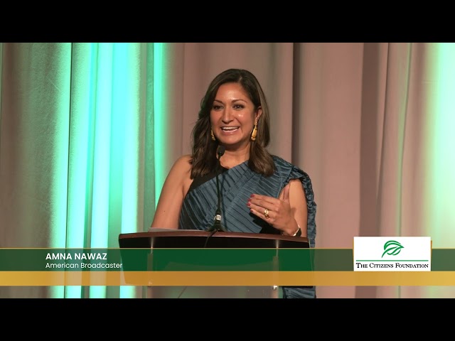 Amna Nawaz | American Broadcaster | TCF Washington DC 13th Annual Gala 2022