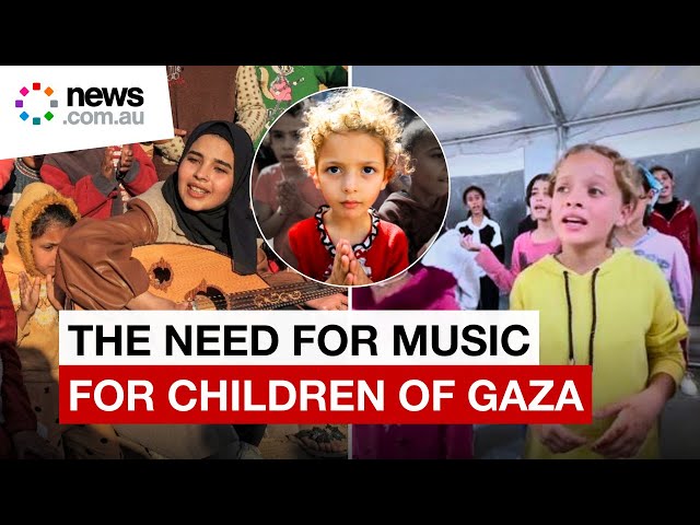 How music is giving the children of Gaza hope