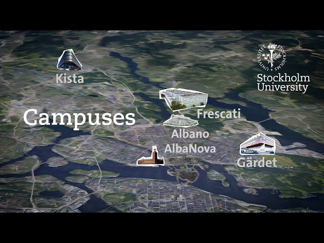 Stockholm University Campus | Frescati, Albano, Filmhuset, DSV