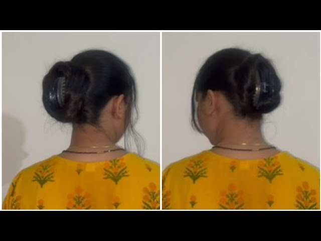 Clutcher Hairstyle For Ladies | Clutcher Hairstyle For Long Hair | Simple Juda Hairstyle