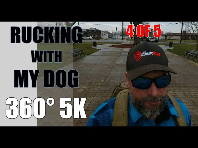 360° Rucking With My Dog In  Carteret Park, NJ | 4 of 5