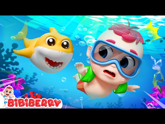 Baby Shark - Safety Song For Kids - Bibiberry Nursery Rhymes & Kids Songs