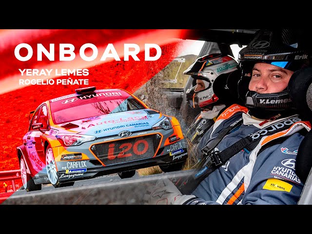 ONBOARD Yeray Lemes y Rogelio Peñate - 44º Rally Islas Canarias