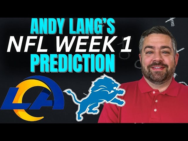 Sunday Night Football Picks & Predictions | Los Angeles Rams vs Detroit Lions | NFL Week 1 Picks