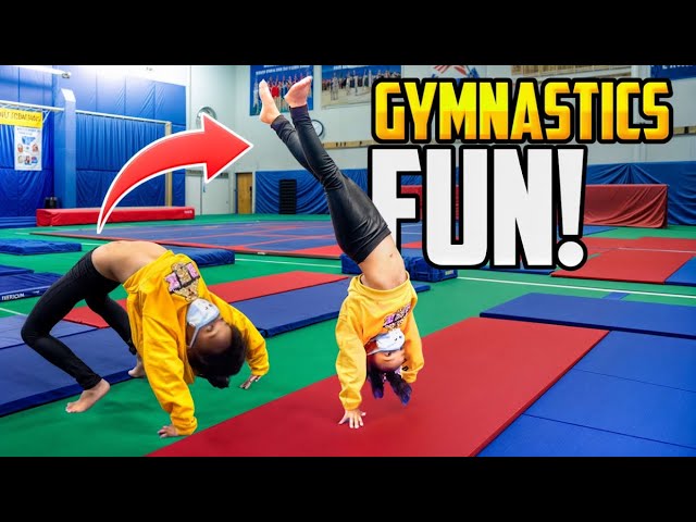 More GYMNASTICS fun!