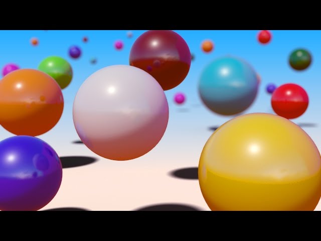 VIDS for KIDS in 3d (HD) - Relaxing Bouncing Balls Sleep Music for Children and Babies - AApV