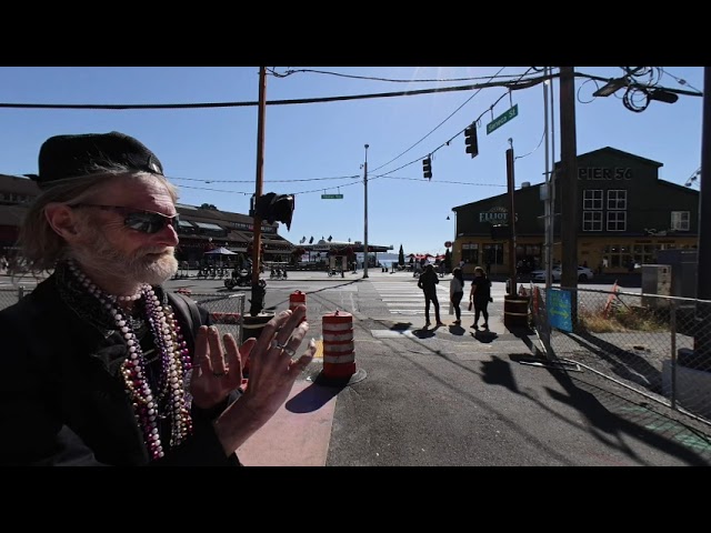 "Eddie" 3D VR 8k 180°  Ferries Seattle Piers Oculus Metaverse Virtual Realty