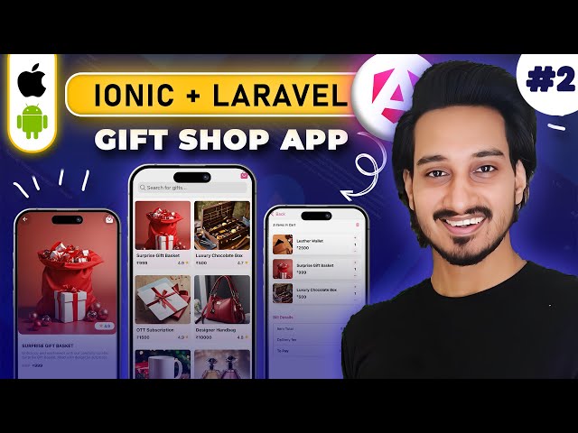 Ionic + Laravel Full Stack App Development Course | APIs, Authentication, & Orders | Part #2