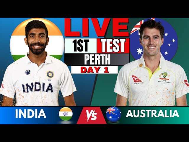 IND vs AUS Test: India vs Australia 1st Test live | Live Score & Commentary | IND vs AUS BGT 2024