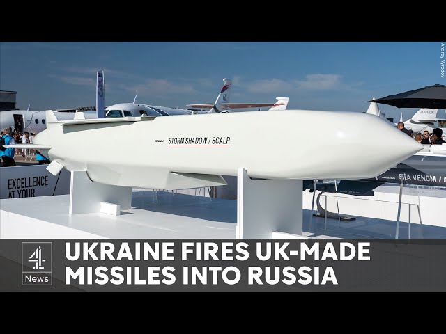 Ukraine fires UK-made Storm Shadow missiles into Russia for first time