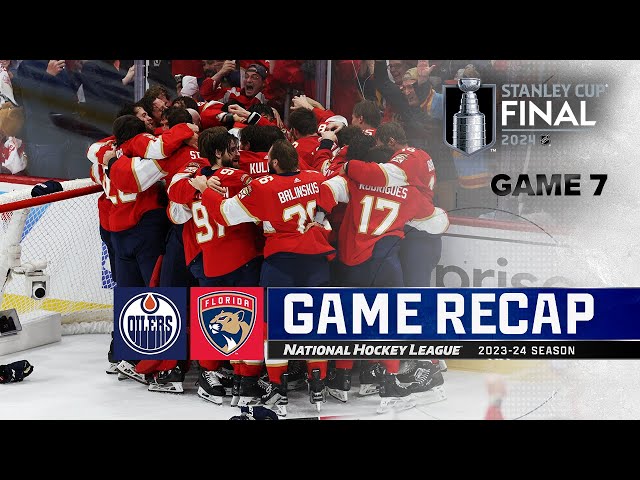 Gm 7: Oilers @ Panthers 6/24 | NHL Highlights | 2024 Stanley Cup Final