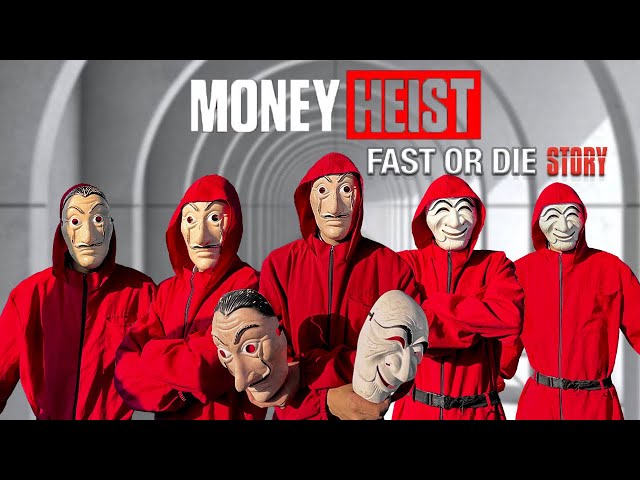 MONEY HEIST VS MONEY HEIST KOREA ll FAST OR DIE STORY IN REAL LIFE ( Epic Parkour Action Pov Chase )