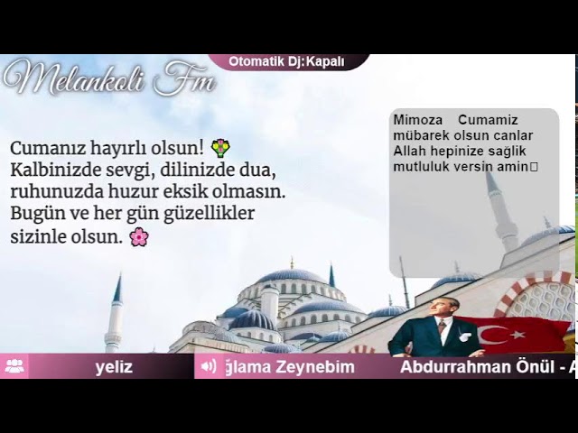 MELANKOLİ FM İSTEK YAYINI