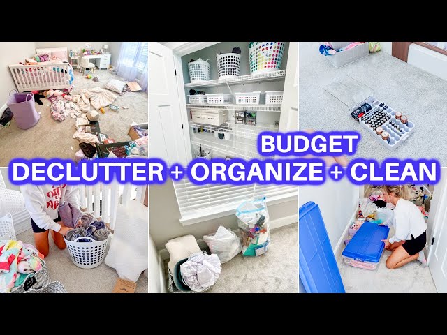 NEW! DECLUTTER + ORGANIZE + CLEAN WITH ME | CLEANING MOTIVATION | HOME ORGANIZATION | DOLLAR TREE