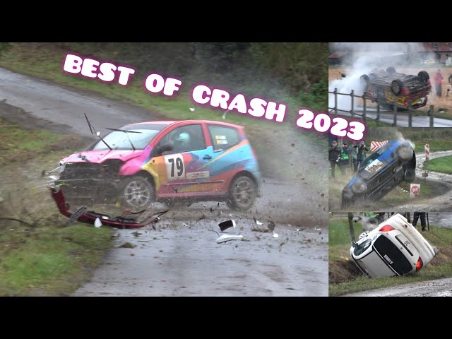 BEST OF RALLY 2023 - BIG CRASHES & MISTAKES BY RCUPVIDEO