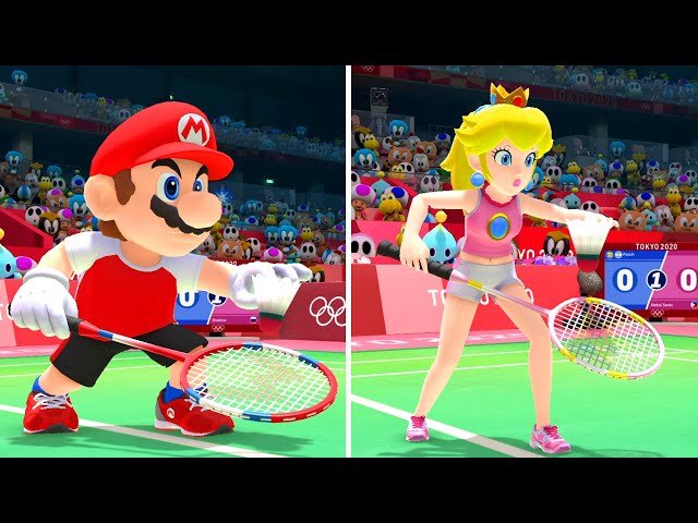 Mario & Sonic at the Olympic Games Tokyo 2020 - All Characters Badminton