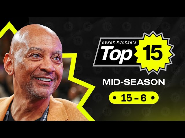 Derek Rucker's Mid-Season Top 15 - Part One (15-6)