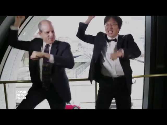 Why's Paul Solman dancing to Gangnam Style?