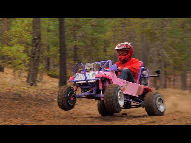 50HP Barbie Jeep Full Send!