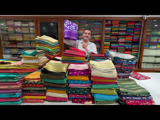 Boom💥pick any 2  offers 😍Chickpet Bangalore wholesale budget friendly sarees single saree courier av