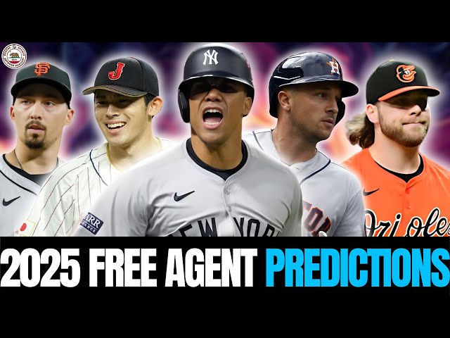 MLB Free Agent Predictions 2025: What Will the Giants and Dodgers Do?