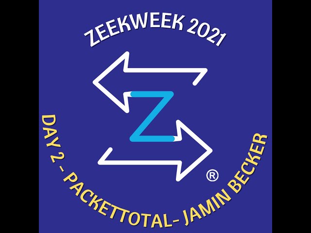 ZW21 Day2 PacketTotal – A Community Service for Zeek Based PCAP Analysis Jamin Becker