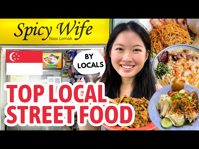 Singapore TOP LOCAL Street Food Tour: Ultimate Hawker Guide  🇸🇬 | CHINATOWN, TOA PAYOH, KATONG