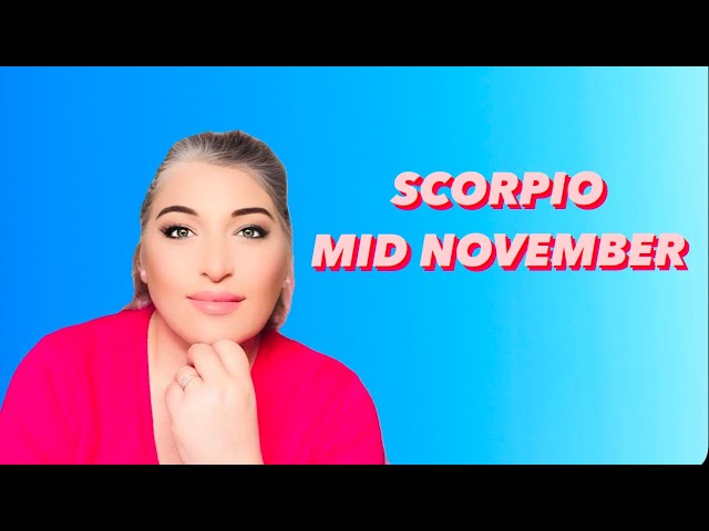 SCORPIO ♏️”The UNIVERSE Has A Special SURPRISE Fou You!” Mid November 2024