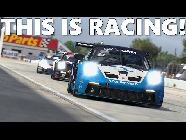 iRacing Porsche Cup at Sebring! | Stutter fix? | New Partner Announcement!