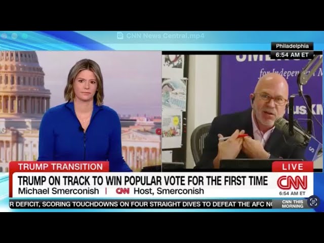 Trump is on track... Smerconish & Kasie Hunt discuss on CNN This Morning