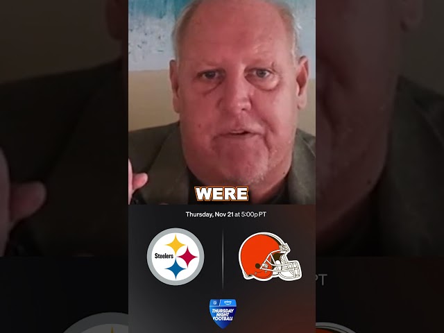 Watch the weather in the Steelers & Browns game